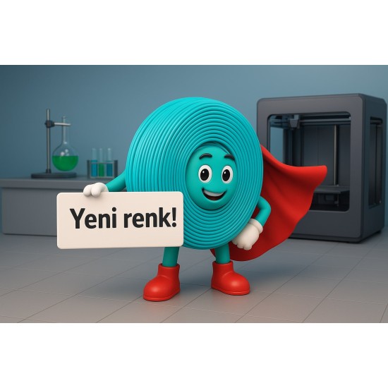 UZARAS 1.75 mm Maldivian Blue PLA Plus Filament 1000Gr UZARAS 1.75 mm Maldivian Blue PLA Plus Filament 1000Gr