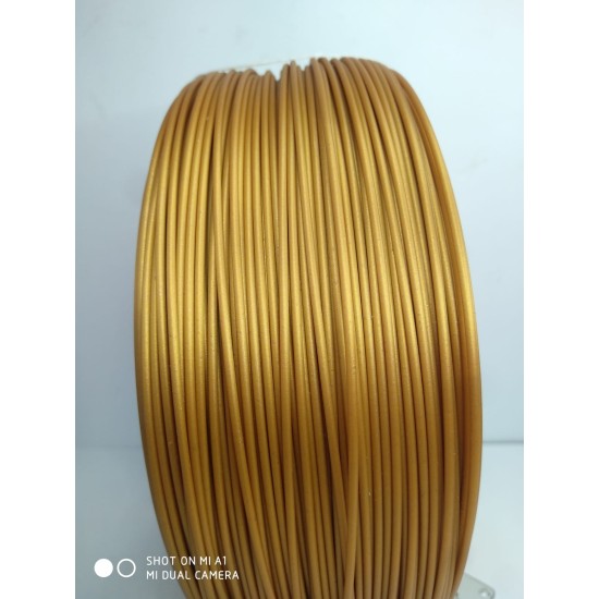 UZARAS ™ 1.75 mm Bronz Pla Filament 1000gr Metalize Lüx