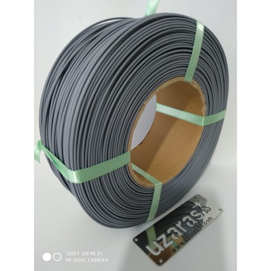 UZARAS 1.75 mm Gri PLA Plus Filament 1000Gr Ekonomik