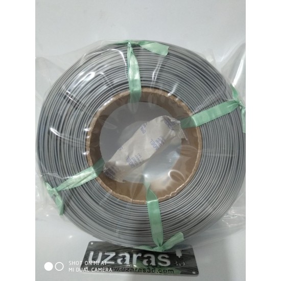 UZARAS 1.75 mm Silver Eco PLA Plus Filament 1000Gr Makarasız