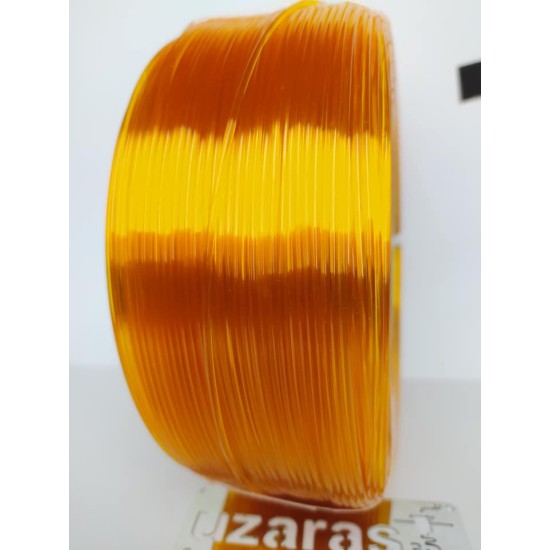 UZARAS ™  1.75mm TPU 70D Shore Kehribar Filament 1000 gr UV Dayanımlı Sert