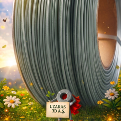 UZARAS ™ 1.75 mm Solid Gri Pla Filament 1000gr Ams Uyumlu UZARAS ™ 1.75 mm Solid Gri Pla Filament 1000gr Ams Uyumlu