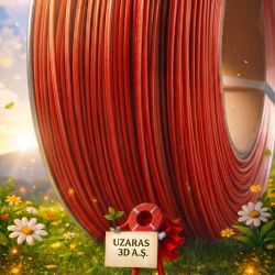 UZARAS ™ 1.75 mm Solid Kırmızı Pla Filament 1000gr Ams Uyumlu UZARAS ™ 1.75 mm Solid Kırmızı Pla Filament 1000gr Ams Uyumlu