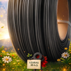 UZARAS ™ 1.75 mm Solid Siyah Pla Filament 1000gr Ams Uyumlu UZARAS ™ 1.75 mm Solid Siyah Pla Filament 1000gr Ams Uyumlu