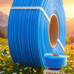UZARAS ™ 1.75 mm Solid Mavi Pla Filament 1000gr Ams Uyumlu UZARAS ™ 1.75 mm Solid Mavi Pla Filament 1000gr Ams Uyumlu