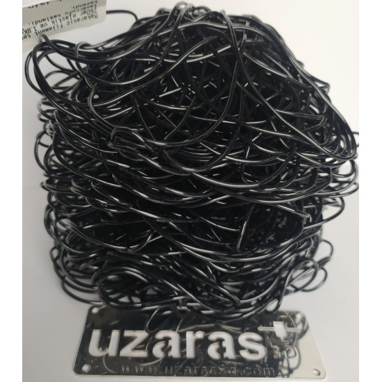 UZARAS 1.70mm Flex TPU 25D Shore Siyah Dökme Filament 250gr Yumuşak