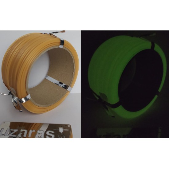UZARAS ™ 1.75mm Turuncu Gece Parlayan Pla Filament 250Gr Profesyonel