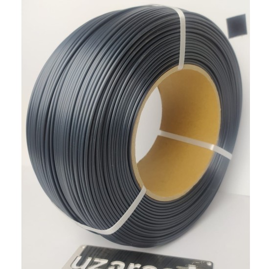 UZARAS ™ 1.75 mm Grey Glint Pla Plus ™ Filament 1000gr Tam Parlak Lüx