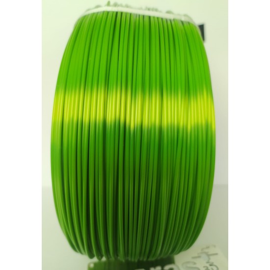 UZARAS ™ 1.75 mm Matcha Green Glint Pla Plus ™ Filament 1000gr Tam Parlak Lüx