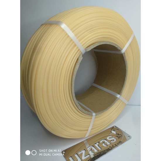 UZARAS 1.75 mm Turuncu  Gece Parlayan Petg Pro Filament 1000Gr