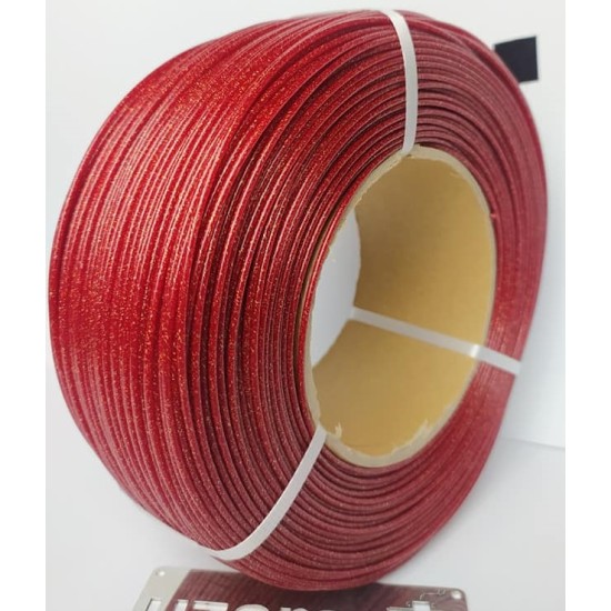 Uzaras™ 1.75 mm Red Star Gleam™ Pla Filament 1000gr Lüx