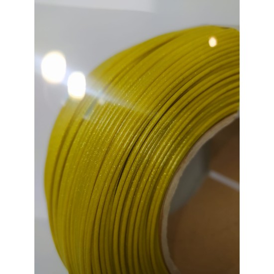 Uzaras™ 1.75 mm Yellow Star Gleam™ Pla Filament 1000gr Lüx