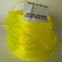 UZARAS 1.70mm Flex TPU 25D Shore Lemon Yellow Dökme Filament 250gr Yumuşak