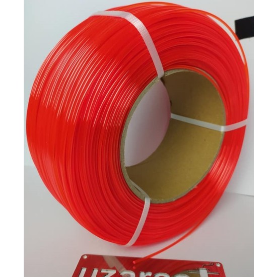 UZARAS ™  1.75mm TPU 80D Shore Turuncu Filament 1000 gr UV Dayanımlı Sert