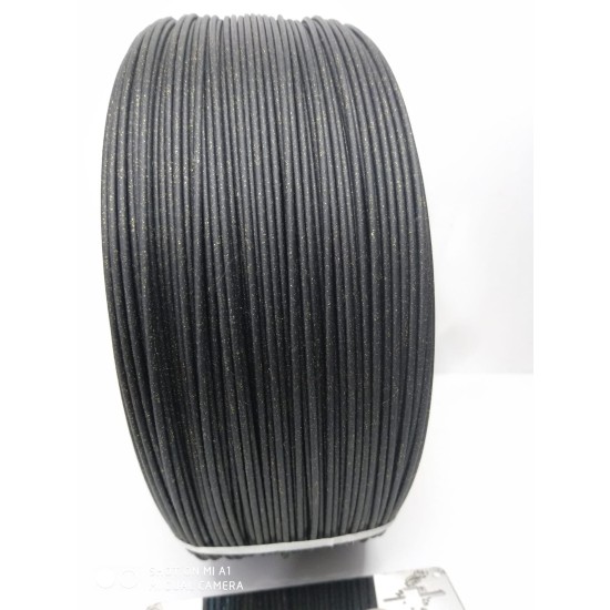 UZARAS 1.75 mm Altın Yaldızlı Siyah Ultra PLA Plus Filament 1000Gr 