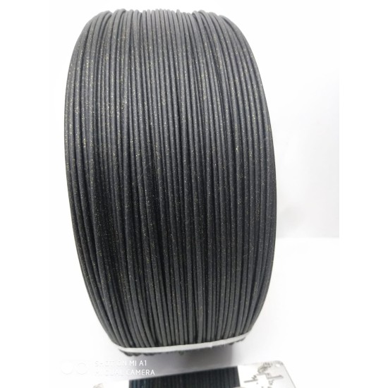 UZARAS 1.75 mm Altın Yaldızlı Siyah Ultra PLA Plus Filament 1000Gr